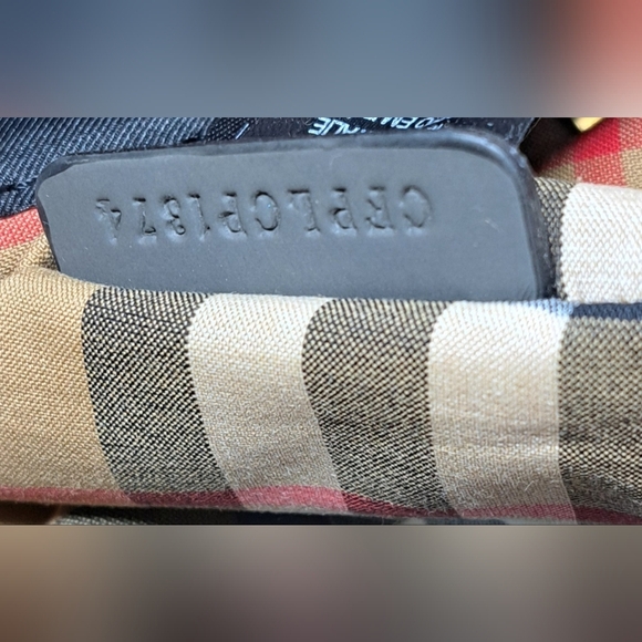 Burberry Women's Shoulder Bag Tote Nova Check Rainbow Pride Italy 19" x 15.5" - Picture 4 of 15